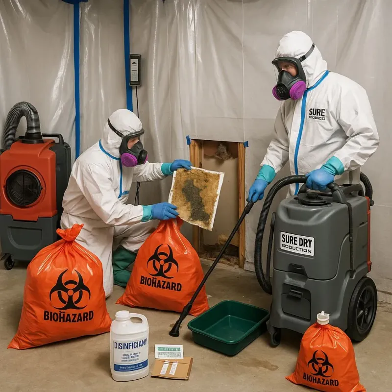 Contaminated Water Handling Protocols process in New Kent, VA