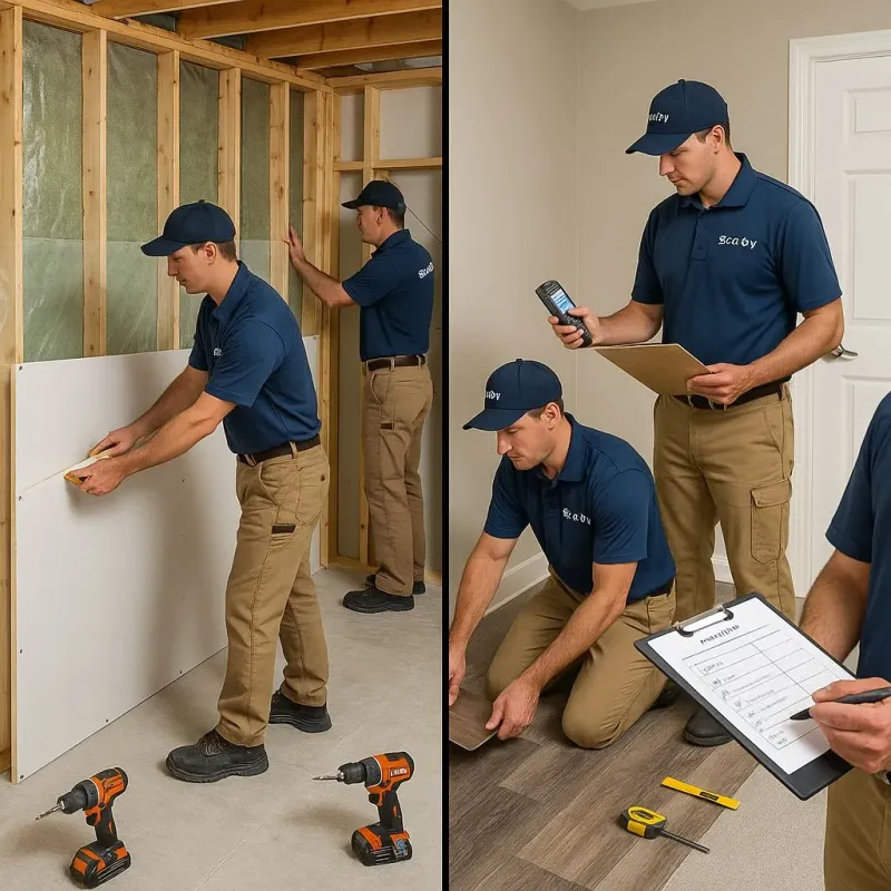 Repairs and Reconstruction process in New Kent, VA