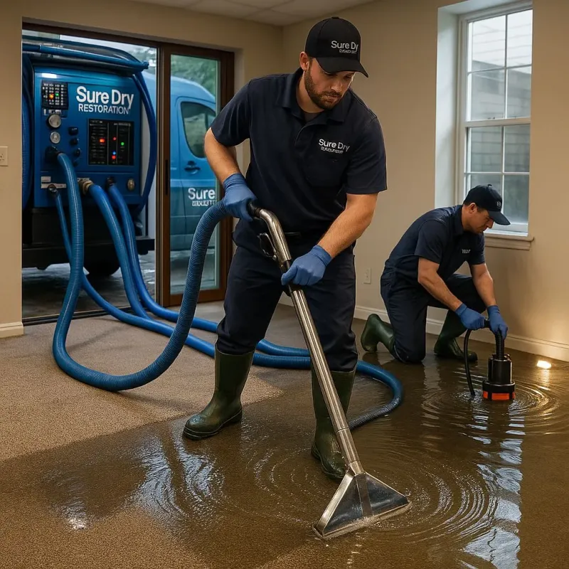 Water Extraction and Removal process in New Kent, VA
